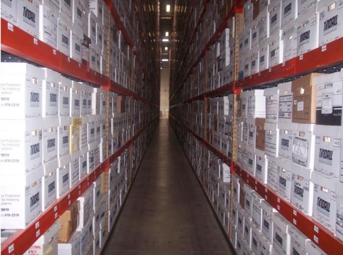 Adjustable Storage Rack for Cold Warehouse Image1