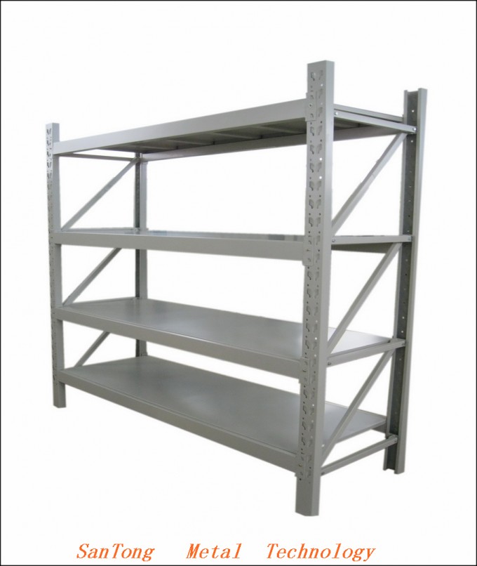 High Quality 4 Layers Medium Duty Storage Warehouse Racks Image1