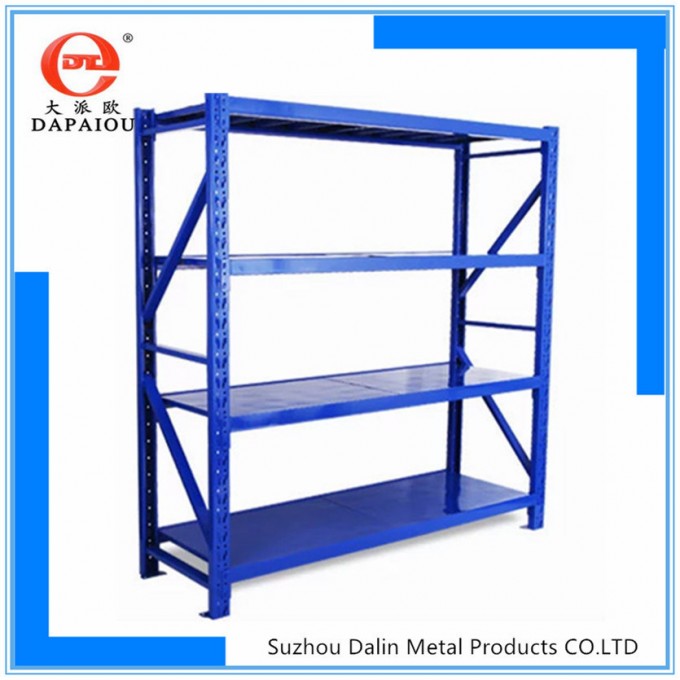 blue Type Warehouse Middle Storage Rack Image1