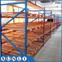 Q235B Steel Warehouse Storage Carton Flow Gravity Rack