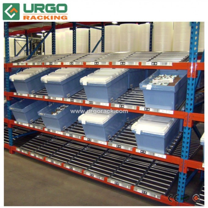 Warehouse Metal Storage Carton Flow Rack Image1