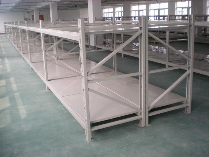 Warehouse Steel Storage Shelves Metal Rack Medium Duty Racking Image1