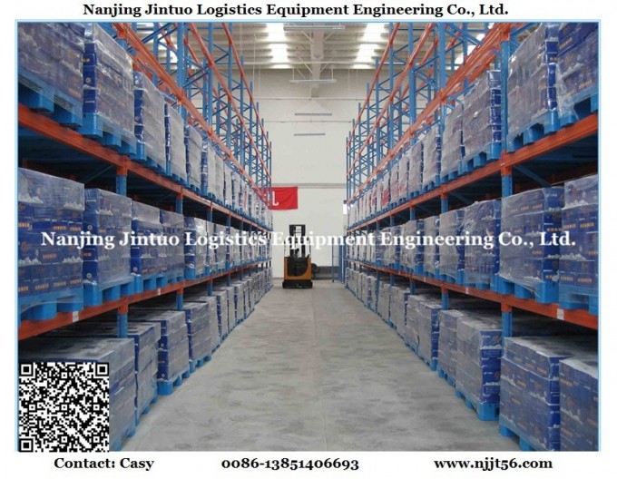 Heavy Duty Storage Box Beam Racking for Industrial Warehouse Image1