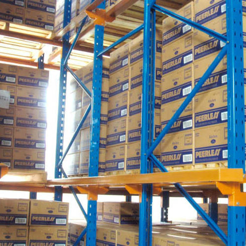 Warehouse Steel Folding Steel Storage Stacking Rack Image1