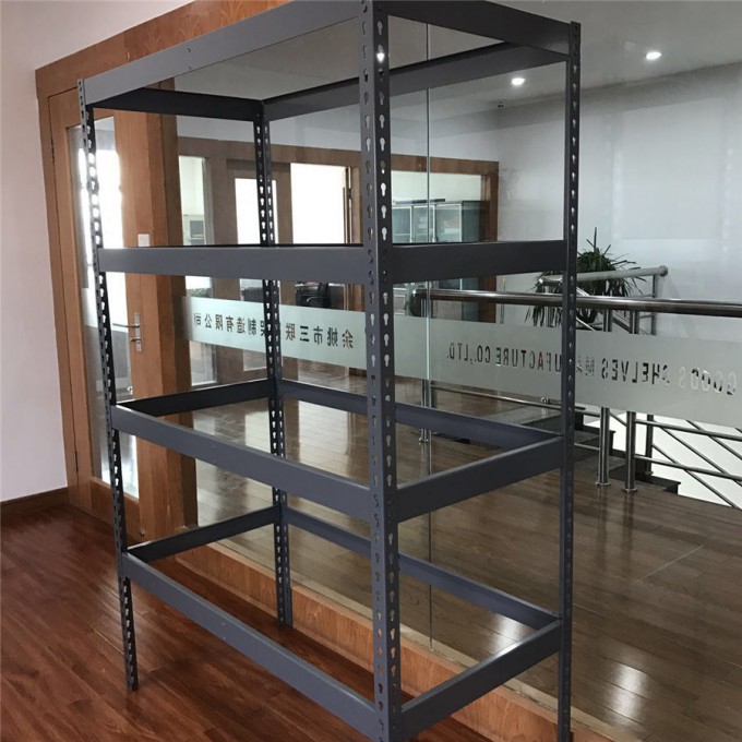 Q235 Steel Industrial Warehouse Storage Medium Duty Metal Rack Image1