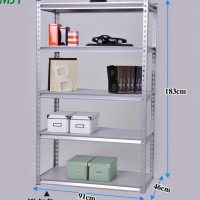 Boltless Rivet Warehouse Light Duty Storage Rack Mjy-As02A