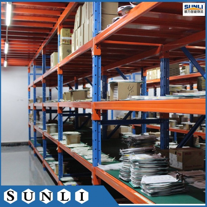 Q235B Steel Medium Duty Shelving Storage Rack with Industrial Use Image1