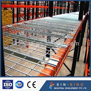 Galvanized Heavy Duty Wire Mesh Decking Storage Rack Image1