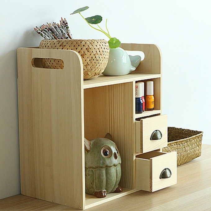 Office File Rack Home Furniture Book Shelf Wooden Storage Office File Rack Image1