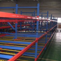 Customized Steel Mobile Slide Carton Flow Storage Racks