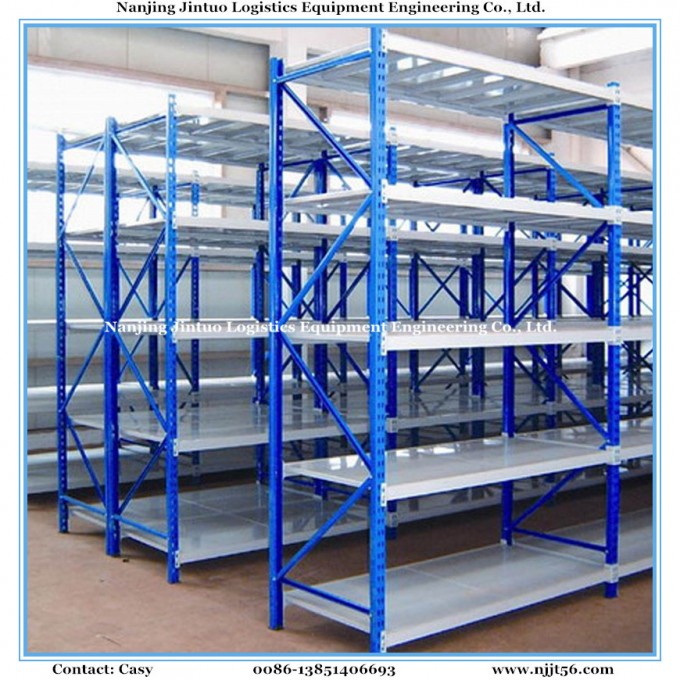 Medium Duty Long Span Racking for Warehouse Storage Image1