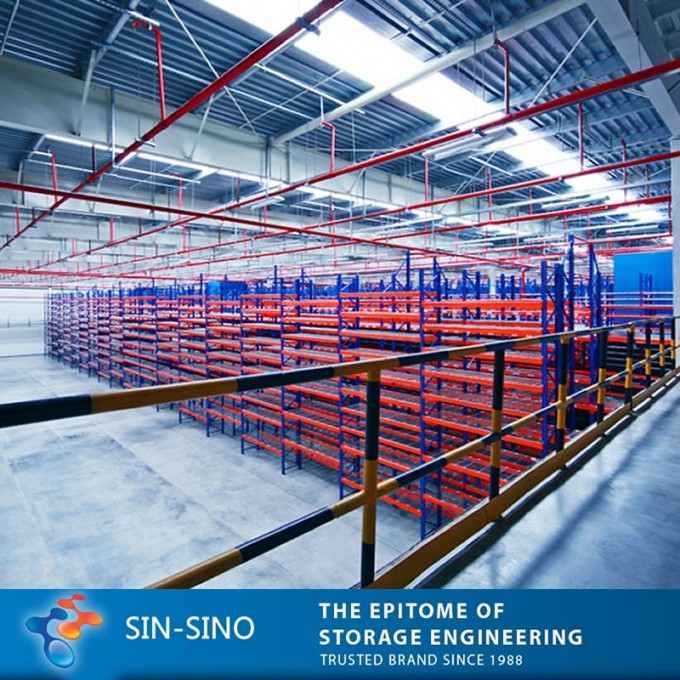 Power Coated Warehouse Pallet Storage Rack Image1