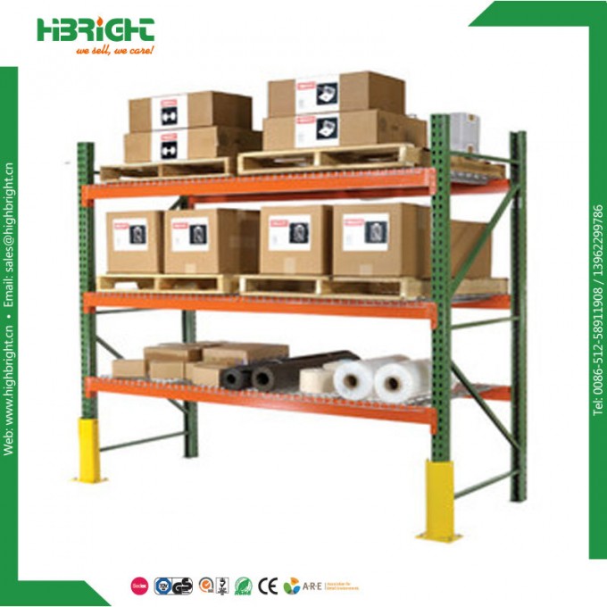 Selective Steel Storage Warehouse Pallet Rack Image1