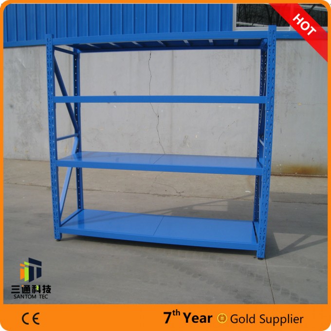 Stainless Steel Shelf, Heavy Duty Metal Shelf Steel Storage Warehouse Rack Image1