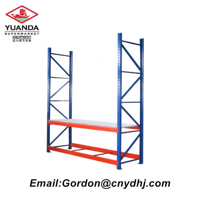 Warehouse Metal Adjustable Racking with Wire Layer Board for Storage Image1