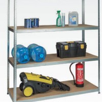 Galvanized Boltless Metal Storage Rack (9040-175)