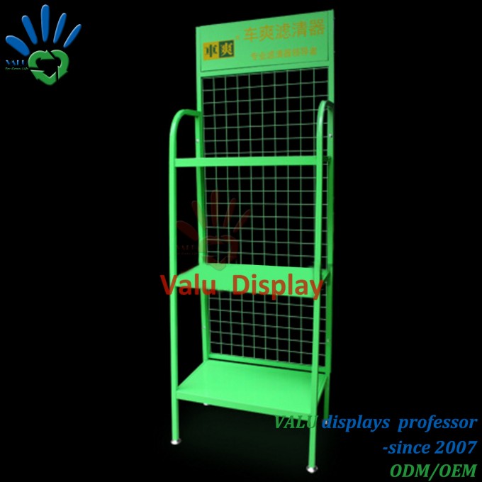 Metal Supermarket Engine Oil Storage Display Shelf Rack for 4s Shop Image1