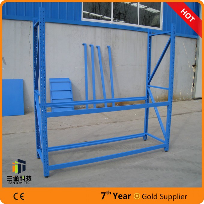 Metal Industrial Shelving Rack, Adjustable Steel Shelving Storage Rack Shelves Image1