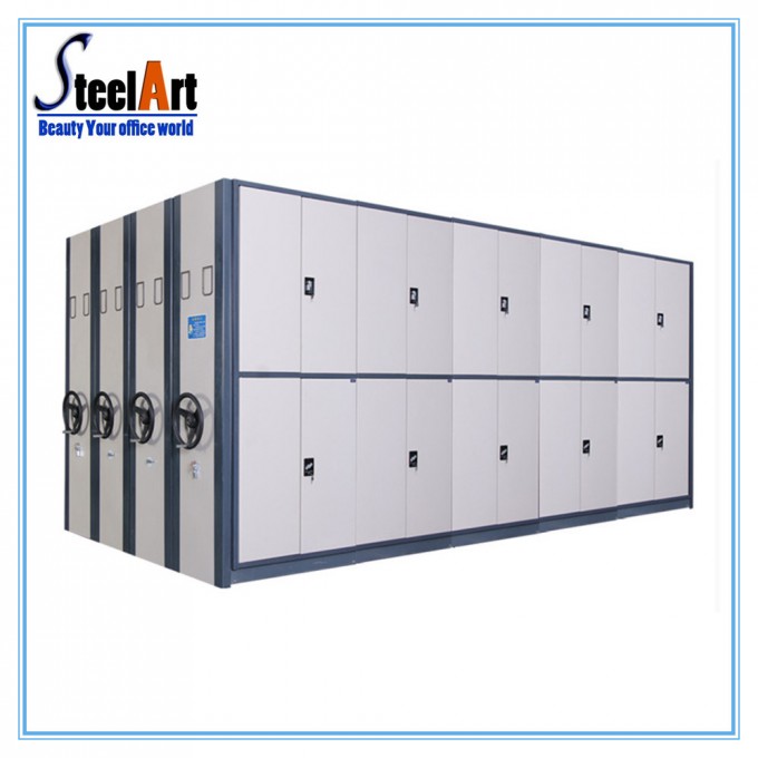 Metal Electronic Library Storage Rack Image1