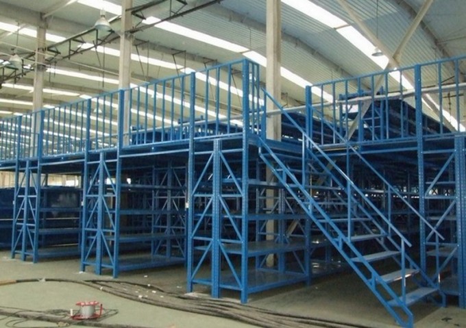 Cheap Price High Quality Metal Mezzanine Rack Steel Platform/Storage Rack Image1