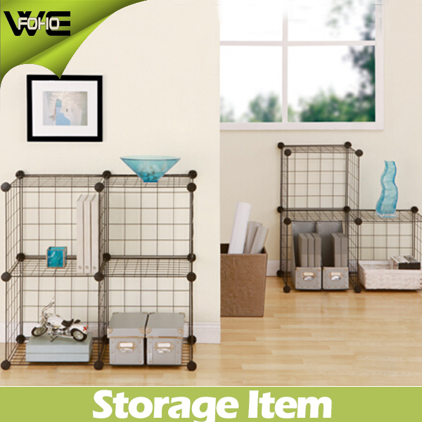 Easy Assembled Wire Modular Shelf Metal Storage Racks Image1