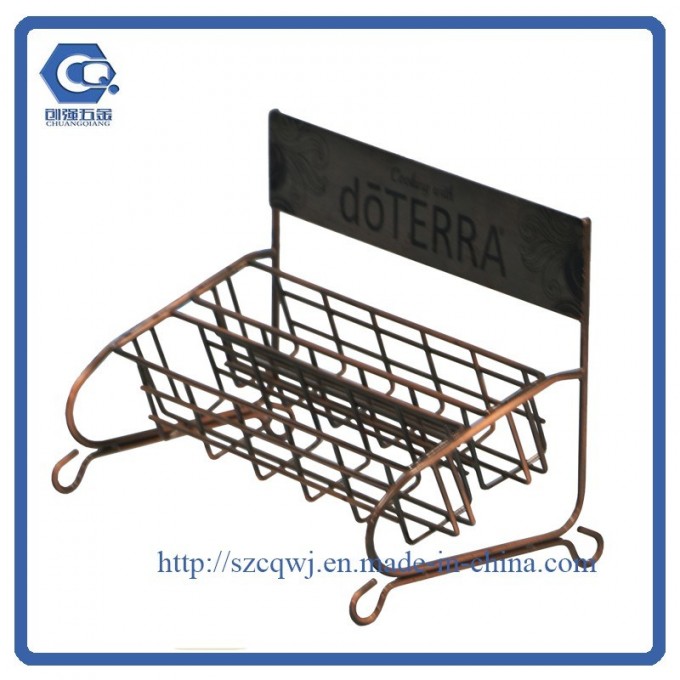 Kitchen Wall-Mounted Hanging Kitchenware Metal Storage Rack Image1