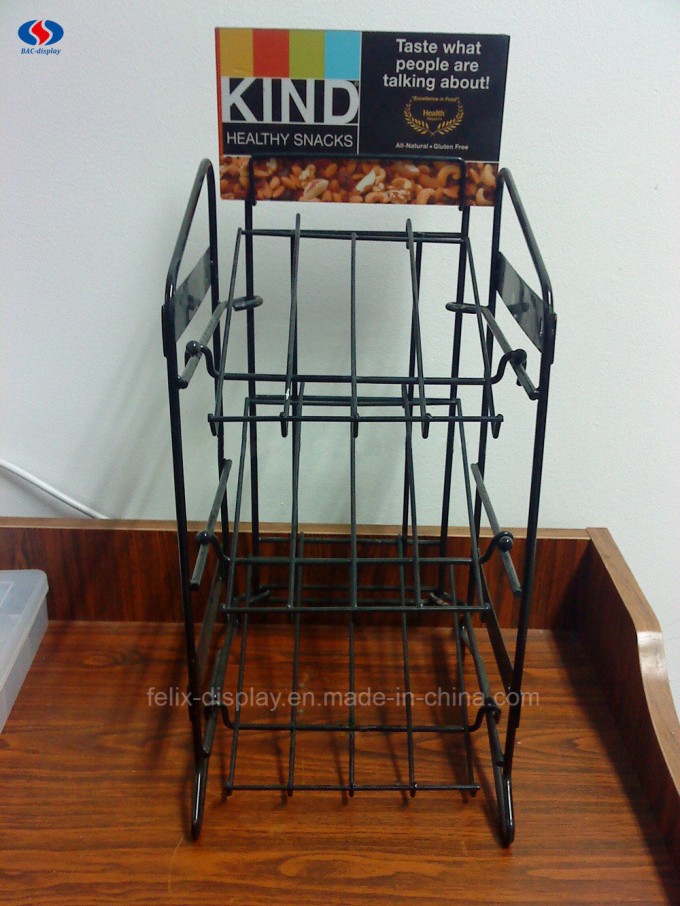 Factory Custom Metal Wire Frame Holder Rack for Shops and Storages Image1
