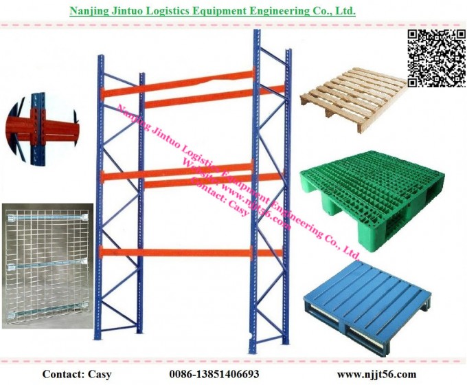 Storage Equipment Warehouse Metal Pallet Rack with Heavy Duty Image1
