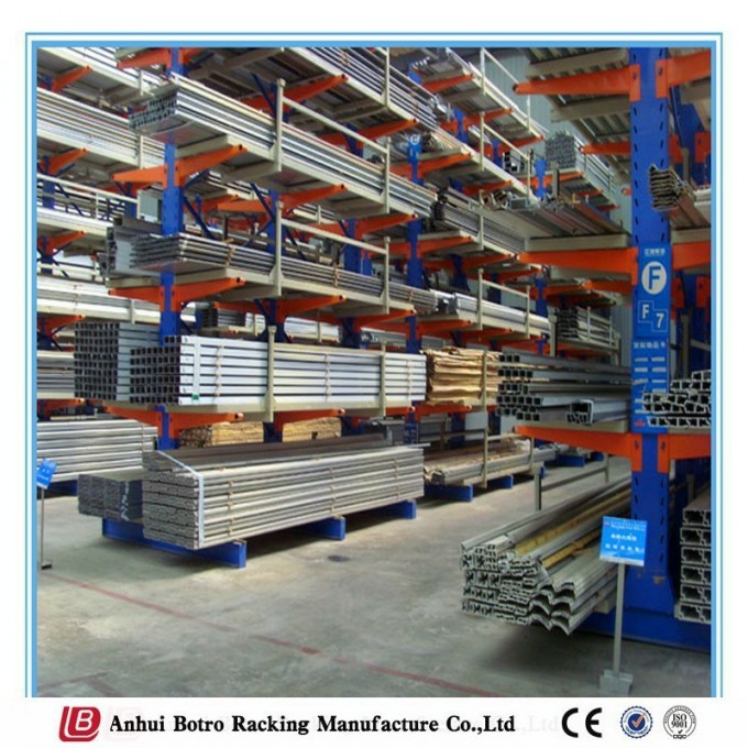 China Powder Coating Warehouse Industrial Metal Cantilever Storage Rack Image1
