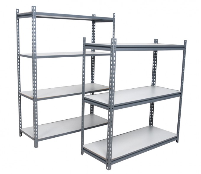 Light Duty Industrial Warehouse Steel Plate Metal Storage Rack Image1