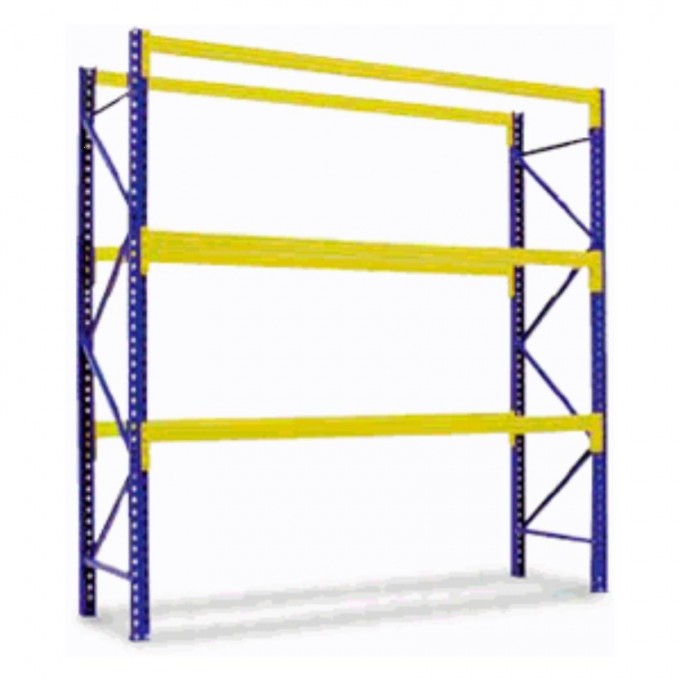 Metal Medium Duty Warehouse Shelving Steel Storage Rack Image1