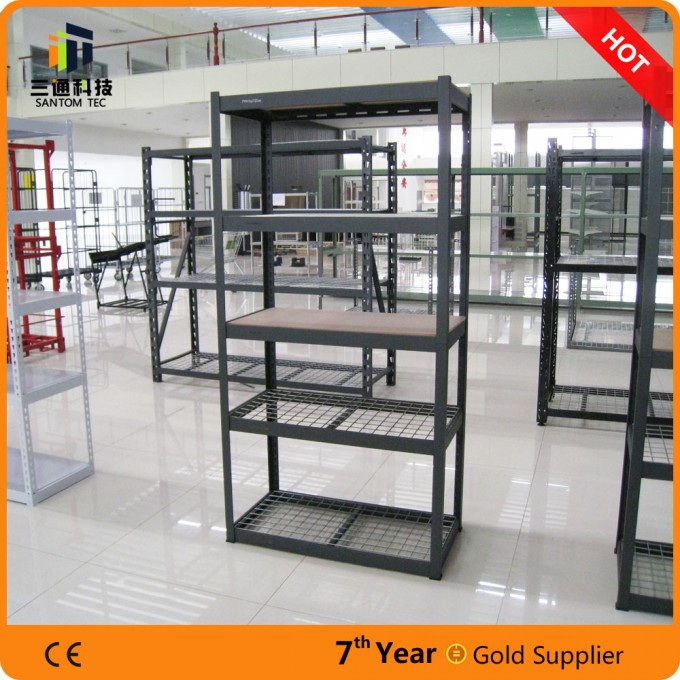 Boltless Warehouse Rack, Steel Storage Shelf, 5 Shelf Metal Racks Image1
