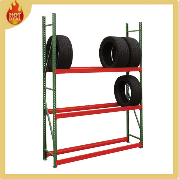 Hot Sale High Quality Heavy Duty Warehouse Metal Tire Storage Rack Image1