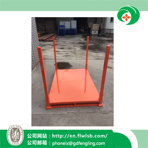 Folding Metal Stacking Rack for Storage Goods by Forkfit Image1