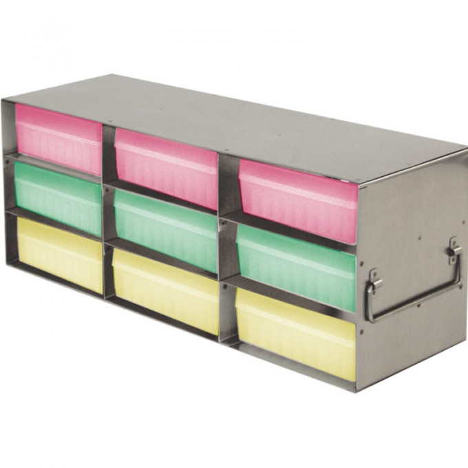 100 Cell Cardboard Freezer Cool Box Microtube Rack Image1