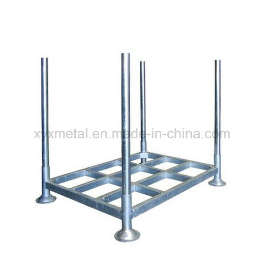 Heavy Duty Galvanized Stacking Steel Pallet Rack with Posts Image1