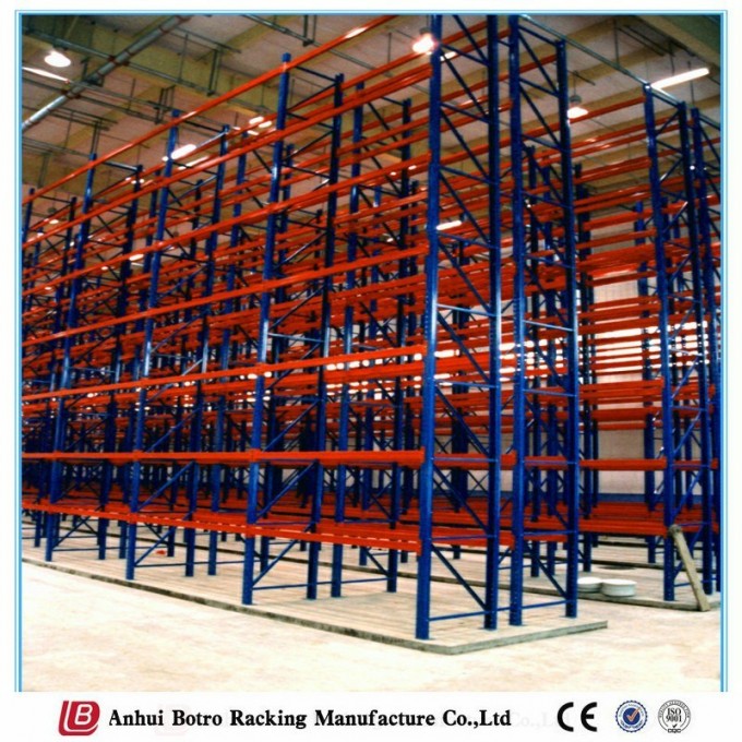 China Steel Galvanized Heavy Weight Pallet Racking, Equipment Storage Cages Image1