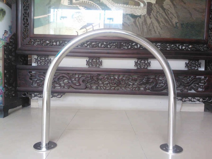 Stainless Steel Bicycle Parking Rack Image1