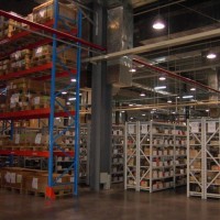 Steel 3 or 4 Pallet Deep Push Back Pallet Racking