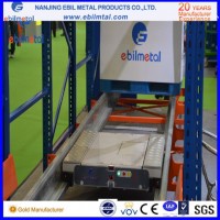 Steel Q235 High End Pallet Rack Radio Shuttle Racking
