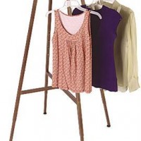 Boutique Cobblestone Round Clothing Rack Garment Rack for Display