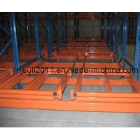 Heavy Duty Steel Pallet Push Back Rack for Logistics