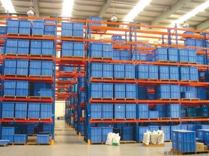 Warehouse Heavy Duty Steel Pallet Push Back Rack Image1
