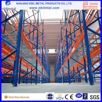 2016 Popular Steel Teardrop Pallet Racking / USA Type Pallet Racking