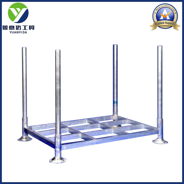 Logistical Storage Hot Galvanized Mobile Rack/Euro Steel Pallets Image1