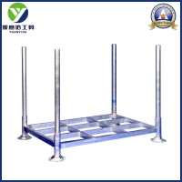 Logistical Storage Hot Galvanized Mobile Rack/Euro Steel Pallets