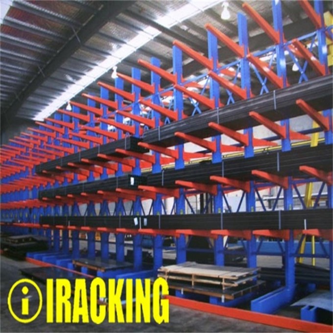 Warehouse Storage Heavy Duty Adjustable Cantilever Rack Image1