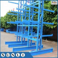 Q235B Steel Multi Layer Cantilever Arm Long Goods Storage Industrial Rack
