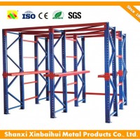 Heavy Duty Double Side Cantilever Arm Storage Steel Pipe Rack