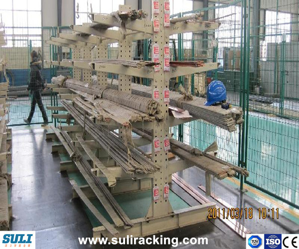 Single Side Arm Cantilever Rack for Steel Board Storage Image1